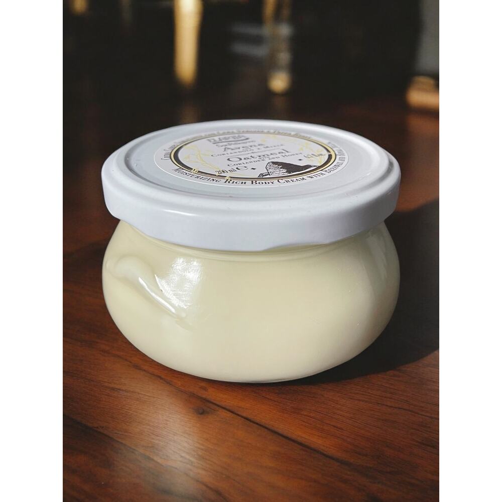 ELARIIA Moisturizing Rich Body Cream w/Beeswax Royal Jelly OATMEAL 6.7oz NEW